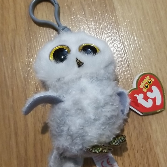 Beanie boo babies mini with clip for keys/bags (3) - Picture 3 of 4